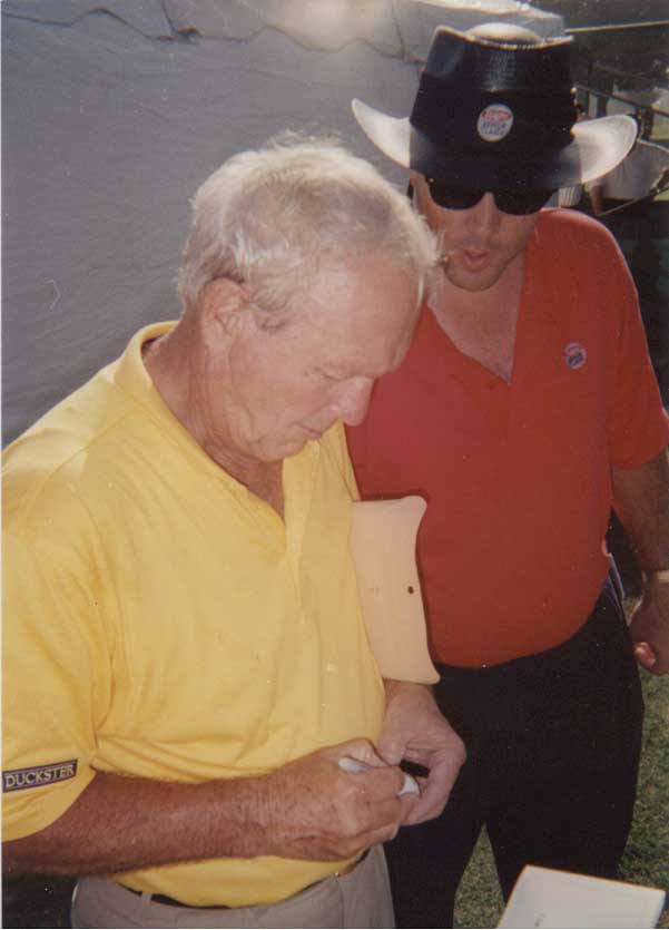 Arnold Palmer Signed Golf Ball